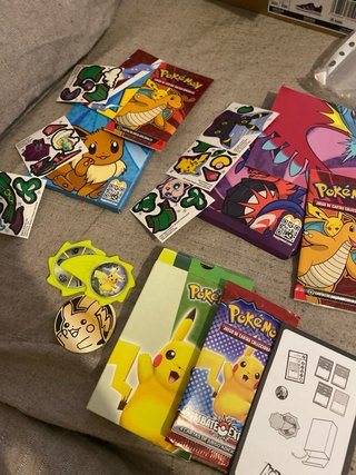 Lote 3 Cajas Pokémon McDonald's sobres sin abrir