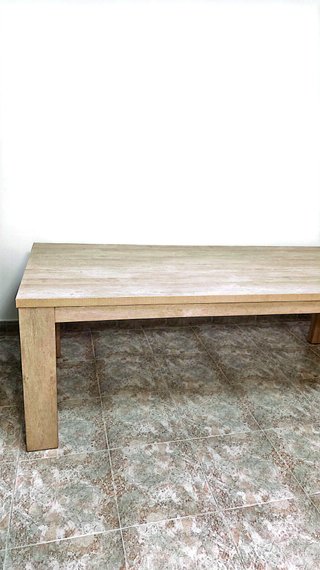 Mesa comedor roble claro 220x90 NO ENVIO.