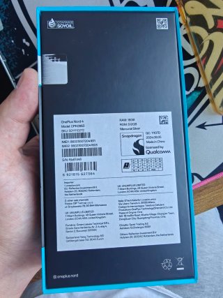 OnePlus Nord 4 16GB RAM 512GB Mercurial Silver
