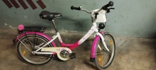 Bicicleta para niña