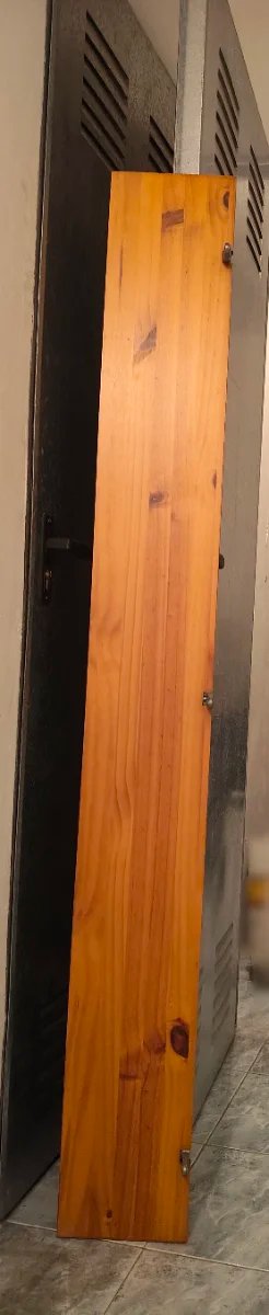 Mueble TV, vitrina y baldas madera