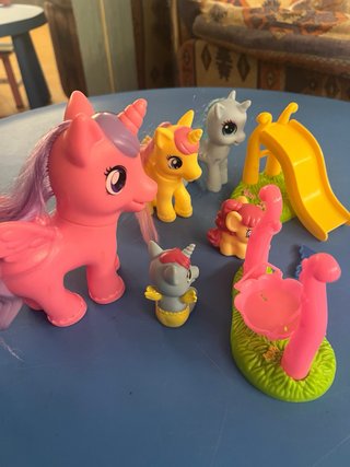 Lote Parque Infantil de Ponis-Unicornios