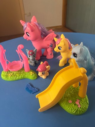 Lote Parque Infantil de Ponis-Unicornios