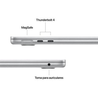 MacBook Air 13 M5 16GB 1TB 10-Core GPU Plata