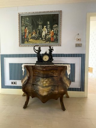 Cómoda Bombe Madera Pintada
