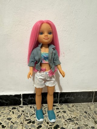 Muñeca Nanci pelo rosa