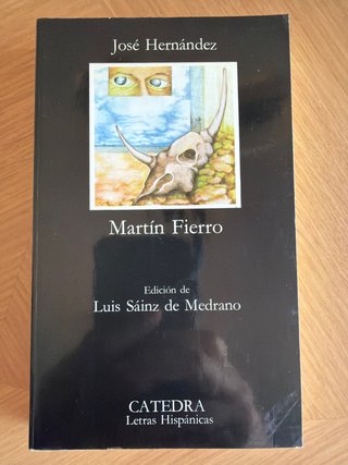 Libro Martín Fierro - José Hernández