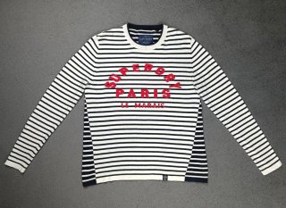Superdry Mujer Jersey Rayas Paris Le Marais Tall S