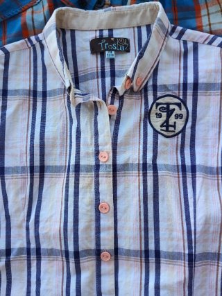 Lote 5 Camisas Niños 7-8 Años