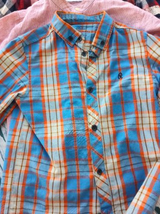 Lote 5 Camisas Niños 7-8 Años