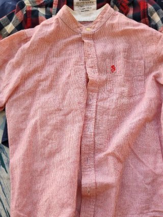 Lote 5 Camisas Niños 7-8 Años