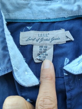 Lote 5 Camisas Niños 7-8 Años