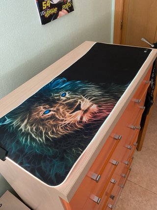 Alfombrilla Gaming XXL con Iluminación LED
