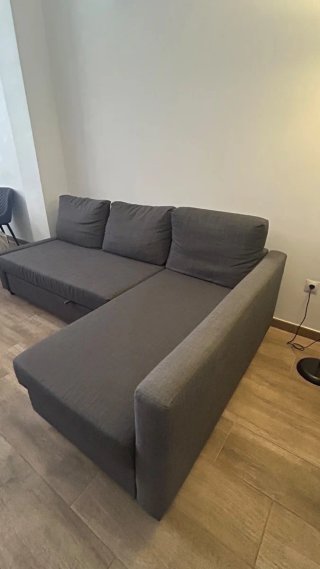 Sofá Cama IKEA Gris
