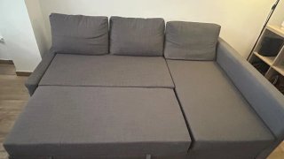 Sofá Cama IKEA Gris