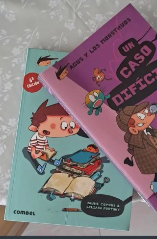 4 libros de Agus y los Monstruos