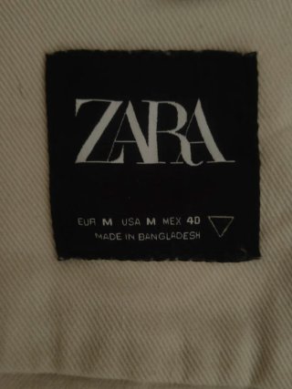 Chaqueta Zara Beige
