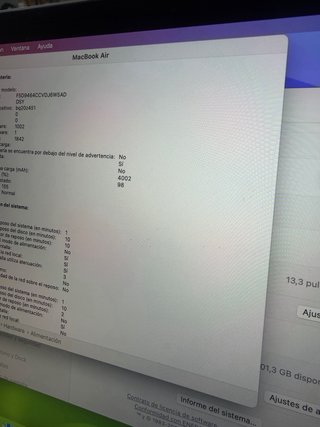 MacBook Air 2019 13” i5 8GB RAM 128GB SSD