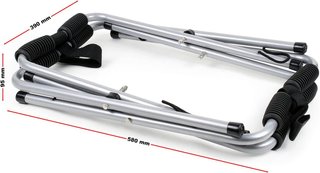 WilTec Soporte para Kayak Plegable 370x330x410mm