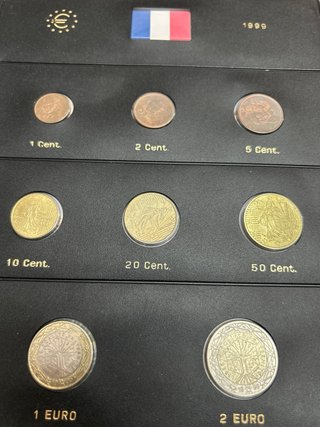 Colección de Monedas Euro Francia y Portugal