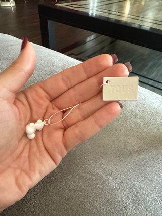 Colgante Oso Tous Cerámica y Plata