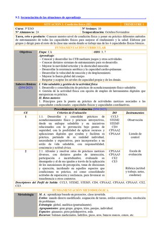 PROGRAMACION EDUCACION FISICA SECUNDARIA (CAN)
