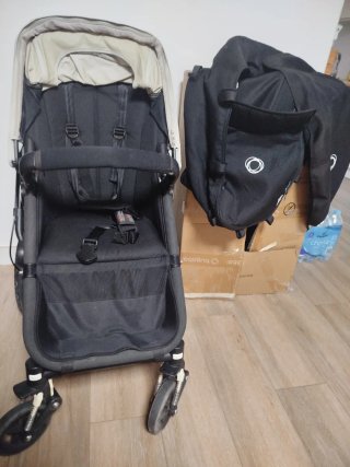 Bugaboo Camaleón 3 Silla Paseo Negra completo