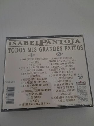 DOBLE CD  Isabel Pantoja - Todos Mis Grandes Éxito