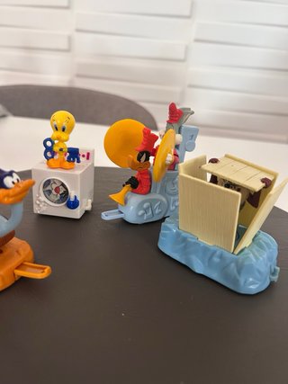 Lote 4 Figuras Warner Bros McDonald's Vintage
