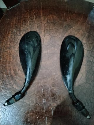 Coppia di specchietti per moto