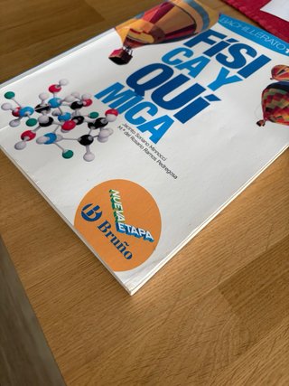 Física y Química 1 Bachillerato Nueva etapa Bruño