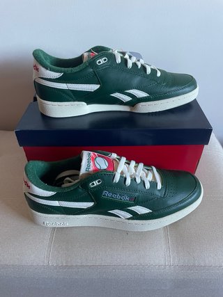 Zapatillas Reebok Club C 85 Verde/Blanco