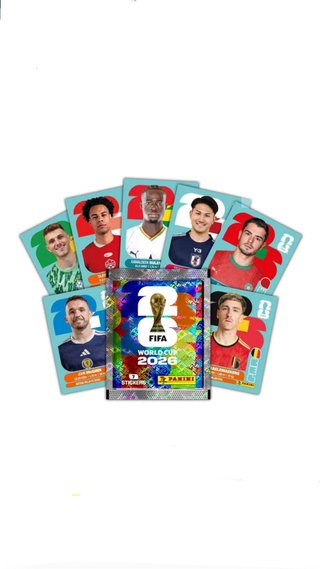 Sobre de Cromos Panini Mundial 2026