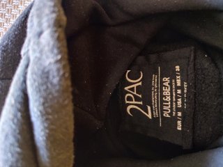 Felpa con cappuccio 2Pac Pull&Bear M