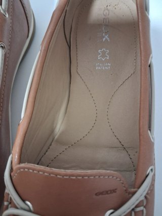 Mocasines Geox Marrones Mujer,  sin usar apenas