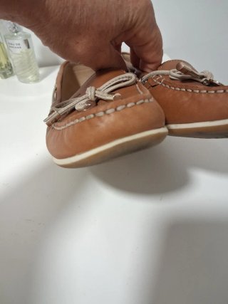 Mocasines Geox Marrones Mujer,  sin usar apenas
