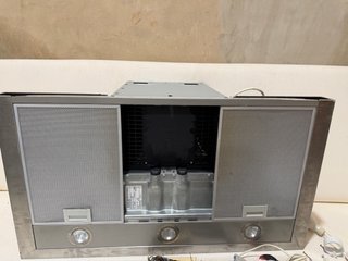 Campana extractora de acero inoxidable 90 cm