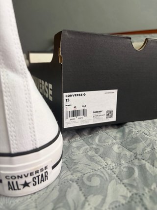 Converse All Star Lift High Blancas