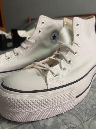 Converse All Star Lift High Blancas