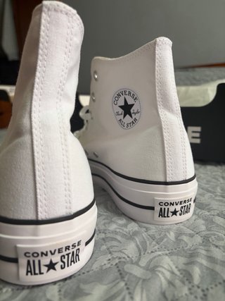 Converse All Star Lift High Blancas