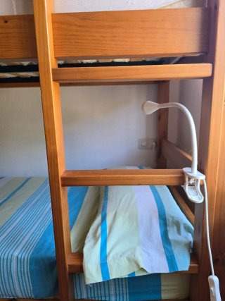 Litera 3 camas madera maciza.disen̈o recto atempor