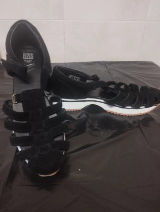 Sandalias Cangrejeras Negras Talla 41