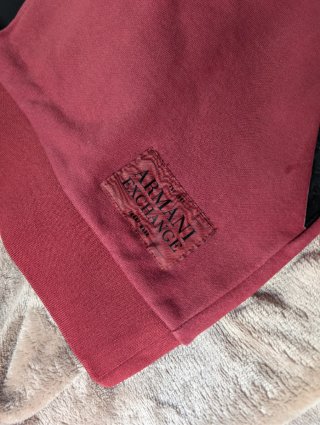 Sudadera Armani Exchange (A|X) roja - Talla S