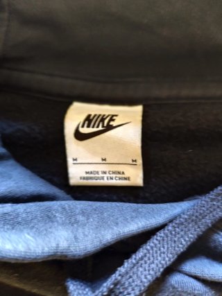 Felpa Nike Nera con Cappuccio Taglia M