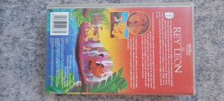 VHS Disney El Rey León (Español)