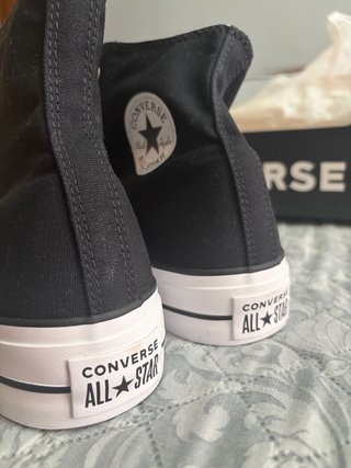 Converse All Star Lift High Negras Talla 45