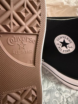 Converse All Star Lift High Negras Talla 45