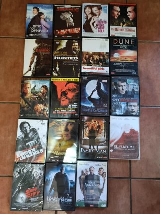 Lote 20 Películas DVD Acción/Aventura/Drama