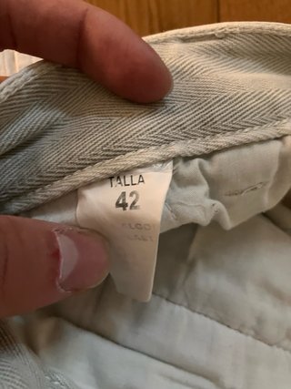 Pantalones cargo blancos Talla 42 (Precio negociab