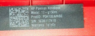 Portátil HP Pavilion 17 16GB RAM 1TB SSD